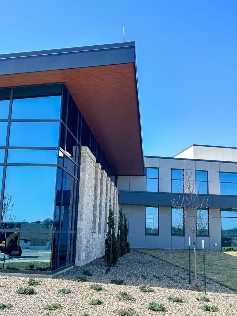 Basehor City Hall architectural metal project